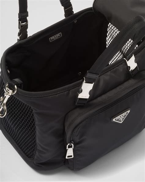 prada puppy bag|prada re nylon pet carrier.